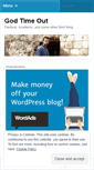 Mobile Screenshot of godtimeout.wordpress.com