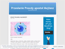 Tablet Screenshot of mojzeszbg.wordpress.com