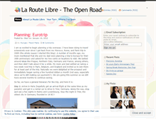 Tablet Screenshot of laroutelibre.wordpress.com