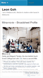 Mobile Screenshot of leongoh.wordpress.com