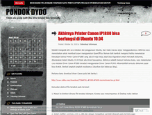 Tablet Screenshot of dydo.wordpress.com