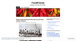 Desktop Screenshot of food4friendsblog.wordpress.com