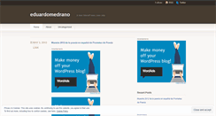 Desktop Screenshot of eduardomedrano.wordpress.com