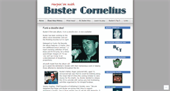 Desktop Screenshot of bustercornelius.wordpress.com