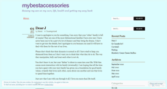 Desktop Screenshot of mybestaccessories.wordpress.com