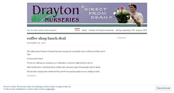 Desktop Screenshot of draytonnurseries.wordpress.com