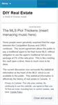 Mobile Screenshot of diyrealestateinfo.wordpress.com