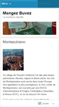 Mobile Screenshot of mangezbuvez.wordpress.com