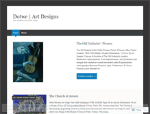 Tablet Screenshot of dotwe.wordpress.com