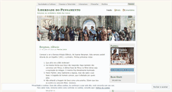 Desktop Screenshot of liberdadedepensamento.wordpress.com