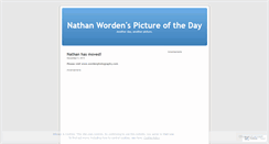 Desktop Screenshot of nathanworden.wordpress.com