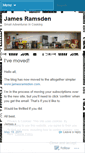 Mobile Screenshot of jamesramsden.wordpress.com