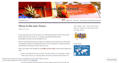 Desktop Screenshot of lostonthestreet.wordpress.com