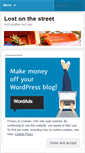 Mobile Screenshot of lostonthestreet.wordpress.com