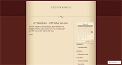 Desktop Screenshot of clujeanul001.wordpress.com