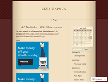Tablet Screenshot of clujeanul001.wordpress.com