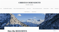 Desktop Screenshot of christiandebenedetti.wordpress.com