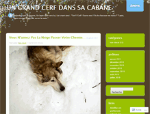 Tablet Screenshot of cerfcabane.wordpress.com