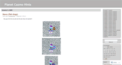 Desktop Screenshot of cazmohints.wordpress.com