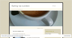 Desktop Screenshot of eatinguplondon.wordpress.com