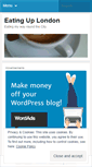 Mobile Screenshot of eatinguplondon.wordpress.com
