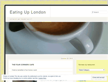 Tablet Screenshot of eatinguplondon.wordpress.com