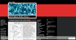 Desktop Screenshot of historiaperuanax.wordpress.com