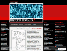 Tablet Screenshot of historiaperuanax.wordpress.com