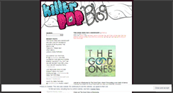 Desktop Screenshot of killerpop.wordpress.com