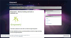 Desktop Screenshot of iempoweruca.wordpress.com