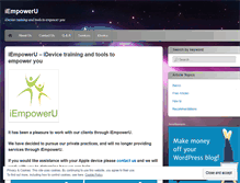 Tablet Screenshot of iempoweruca.wordpress.com