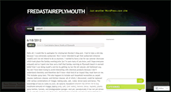 Desktop Screenshot of fredastaireplymouth.wordpress.com