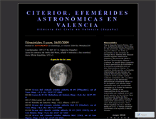 Tablet Screenshot of citerior.wordpress.com