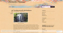 Desktop Screenshot of domesticflotsam.wordpress.com