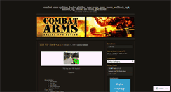 Desktop Screenshot of combatarmsupdates.wordpress.com