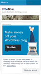 Mobile Screenshot of littletinks.wordpress.com