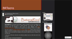 Desktop Screenshot of batangrizalteens.wordpress.com
