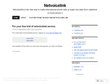 Tablet Screenshot of netvoicelink.wordpress.com
