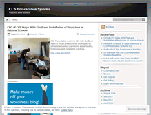 Tablet Screenshot of presentingbettersolutions.wordpress.com