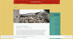 Desktop Screenshot of frozenchallah.wordpress.com