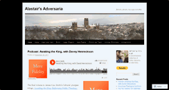 Desktop Screenshot of alastairadversaria.wordpress.com