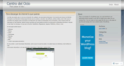 Desktop Screenshot of centrodelocio.wordpress.com