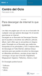 Mobile Screenshot of centrodelocio.wordpress.com