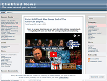 Tablet Screenshot of elinkfind.wordpress.com