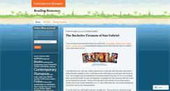 Desktop Screenshot of contemporaryromanceblog.wordpress.com