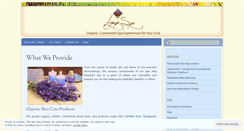 Desktop Screenshot of namastespa.wordpress.com