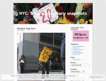 Tablet Screenshot of nycpix.wordpress.com