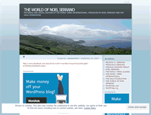 Tablet Screenshot of noelserrano.wordpress.com