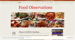 Desktop Screenshot of foodobs.wordpress.com