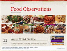 Tablet Screenshot of foodobs.wordpress.com